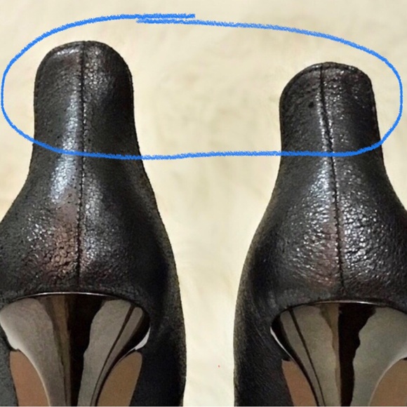 Aldo Pewter Leather Dress Pumps - Picture 9 of 9